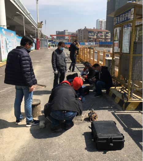 2020年武漢某區(qū)燃?xì)釶E管道探測(cè)